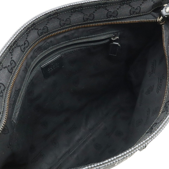 GUCCI Black Leather Shoulder Bag - Picture 8 of 8